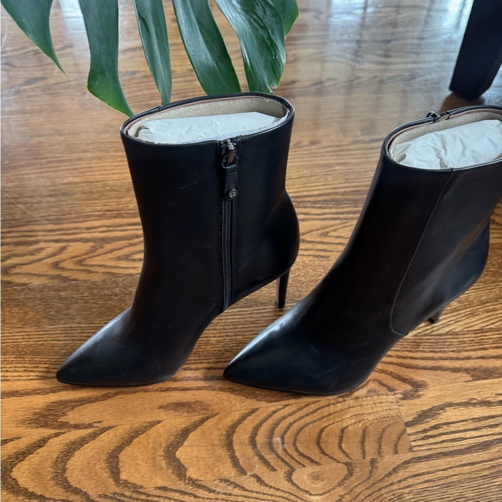 BCBGMaxAzria Black Heeled Boots